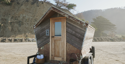 Driftwood sauna