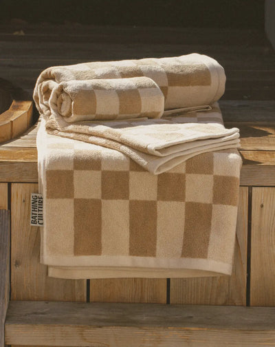 Bathhouse Check Organic Towel Sets