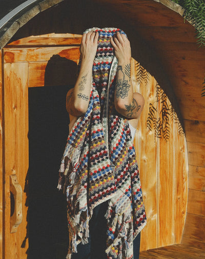 Organic Cosmic Rainbow Towel (Original)
